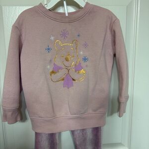 Disney Pink Winnie the Pooh Kids Hoodie